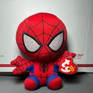 Ty Beanie Babies Red‎ Spider-Man Plush Toy